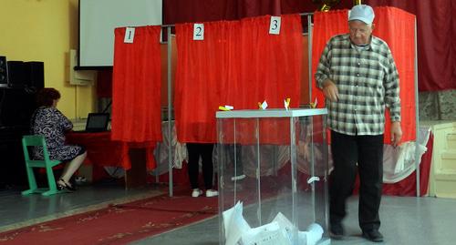 Выборы в Волгограде 9 сентября 2018 года. Фото Татьяны Филимоновой для "Кавказского узла".