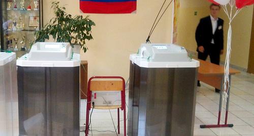 На избирательном участке. Фото Нины Тумановой для "Кавказского узла"