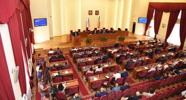 Заседание законодательного собрания Ростовской области. Фото пресс-службы заксобрания. http://zsro.ru