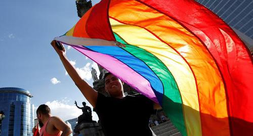 Флаг ЛГБТ. Фото: REUTERS/Henry Romero