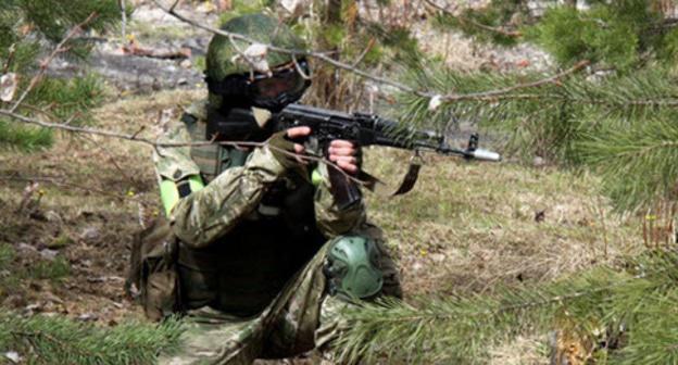 Боец силовых структур. Фото http://nac.gov.ru/