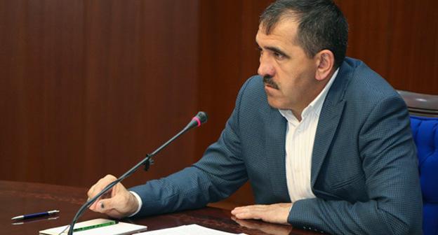 Юнус-Бек Евкуров. Фото: Официальный сайт национальной телерадиокомпании "Ингушетия" http://ingushetiya.tv/