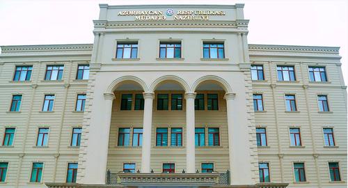 Здание министерства обороны Азербайджана. Фото https://mod.gov.az/ru/foto-arhiv-045/