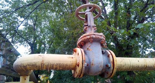 Газовая труба. Фото Нины Тумановой для "Кавказского узла"
