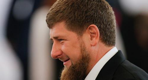 Глава Чеченской Республики Рамзан Кадыров. Фото  REUTERS/Maxim Shemetov