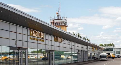 Аэропорт Краснодара. Фото Яндекс-карты