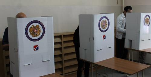 Голосование на местных выборах в Армении. Фото: Тигран Петросян для "Кавказского узла"