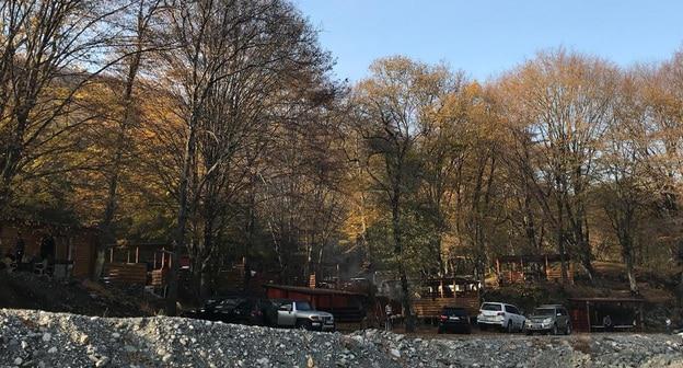 Куртатинское ущелье, куда ехали владикавказцы из-за пожара на "Электроцинке". 21 октября 2018 года. Фото Алана Цхурбаева для "Кавказского узла"