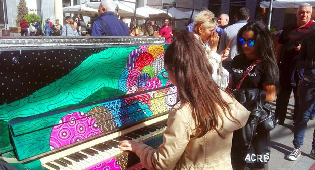 Улица Еревана в день его 2800-летнего юбилея. Фото Армине Мартиросян для "Кавказского узла"