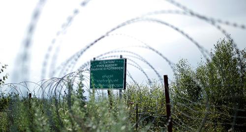 Граница Южной Осетии и Грузии. Фото: REUTERS/David Mdzinarishvili