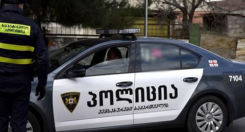 Полицейская машина. Фото: Mzia Saganelidze (RFE/RL)