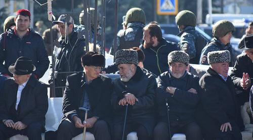 Митинг в Магасе. Октябрь 2018 года. Фото Якуба Гогиева для "Кавказского узла"