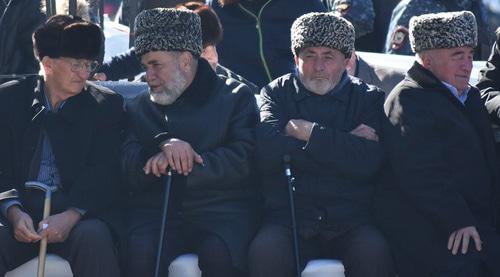 Участники митинга в Магасе. 7 октября 2018 года. Фото предоставлено "Кавказскому узлу" Якубом Гогиевым