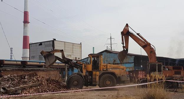 Завод "Электроцинк" после пожара. Фото пресс-службы завода. https://electrozink.ugmk.com/ru/press/news/Staff-"elektrozink"-is-put-into-simple/