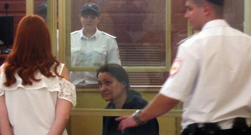 Светлана Мартынова в зале суда, июнь 2018 год. Фото Константина Волгина для "Кавказского узла"