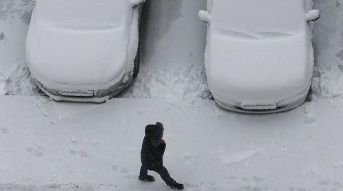 Снегопад. Фото Влад Александров, ЮГА.ру
