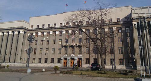 Здание правительства Северной Осетии. Фото © Sputnik / Дзерасса Биазарти https://sputnik-ossetia.ru/North_Ossetia/20170112/3561606.html