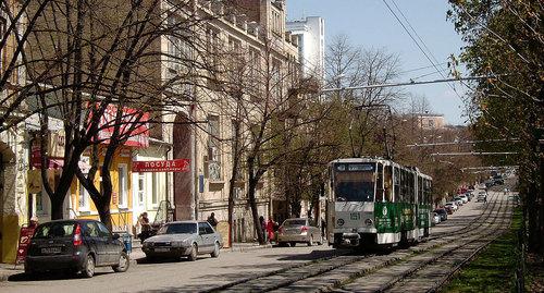 Пятигорский трамвай. Фото Ssr - https://ru.wikipedia.org/wiki/Ставропольский_край