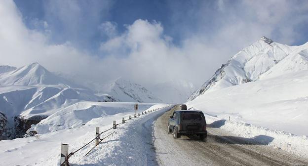 Военно-Грузинская дорога. Фото: Радио Эркентьи (RFE/RL)
