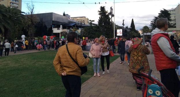 Праздничные мероприятия по случаю Дня города в Сочи. Фото Светланы Кравченко для "Кавказского узла"