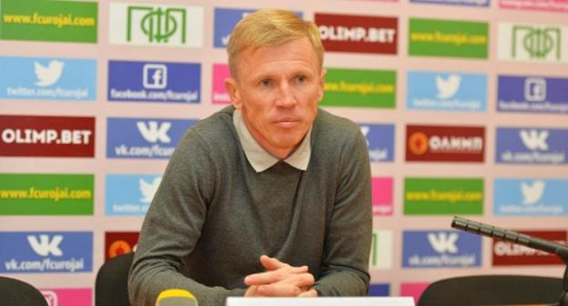 Евгений Калешин. Фото: пресс-служба ФК "Урожай". https://fcurojai.com 