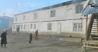 Аварийная школа. Дагестан. Фото: Пресс-служба Муниципалитета Цунтинского района