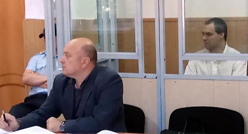 Александр Аверин в зале суда, сентябрь 2018 года. Фото Константина Волгина для "Кавказского узла"