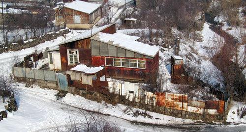 Около 10 тысяч пострадавших от землетрясения создали отдельный  город в городе  Гюмри. Фото Армине Мартиросян для "Кавказского узла"