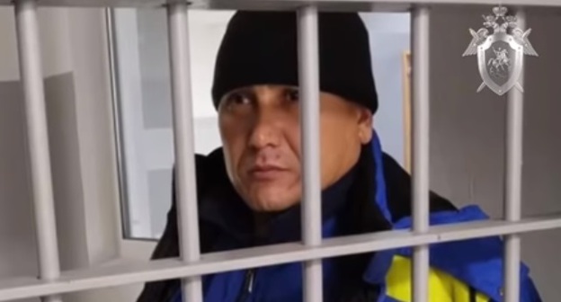 Подозреваемый в участии в нападении на псковских десантников в 2000 году. Скриншот с видео на канале Следственного комитета Российской Федерации в Youtube https://www.youtube.com/watch?v=dPb3l61vnYs