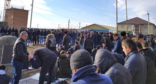 Массовый намаз по убитым в Назрани провели активисты в Магасе