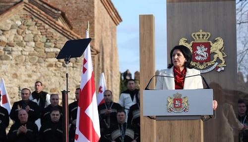 Инаугурация пятого президента Грузии. Фото предоставлено "Кавказскому узлу" пресс-службой Саломе Зурабишвили.