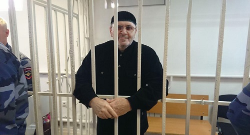 Оюб Титиев в суде. Фото Патимат Махмудовой для "Кавказского узла". 
