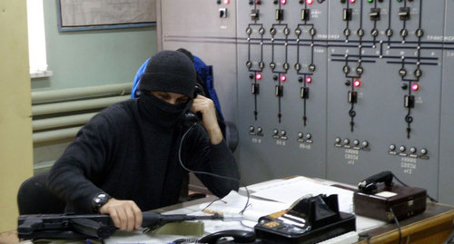 Сотрудник спецслужб. Фото http://nac.gov.ru/antiterroristicheskie-ucheniya/operativnym-shtabom-v-kaluzhskoy-oblasti-4.html