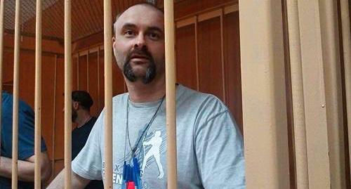 Павел Степаненко в зале суда. 22 августа 2018 года. Фото Юрия Степаненко для "Кавказского узла"