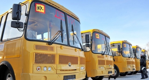 Школьные автобусы. Фото: Юга.ру Елена Синеок. 