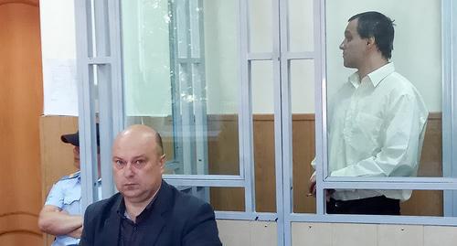 Александр Аверин в зале суда 18 сентября 2018 года. Фото: Константин Волгин для "Кавказского узла"