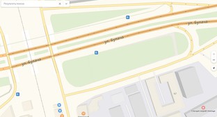 Район улицы Булача в Махачкале, где на строительство АЗС жаловались местные жители. Скриншот с сервиса «Яндекс. Карты».