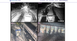 Скриншот изображения с веб-камер на КПП "Верхний Ларс" https://vlars.ru/pages/3-we