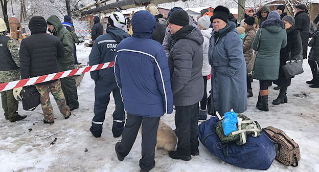 Панихида по погибшим в городе Шахты. Фото Вячеслава Прудникова для "Кавказского узла"
