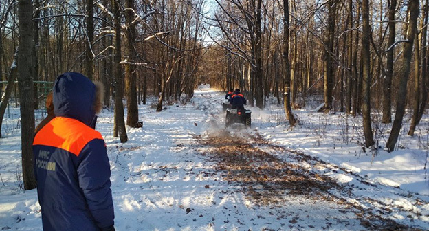 Спасатели МЧС. Фото пресс-службы ГУ МЧС России по Республике Ингушетия