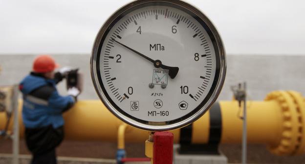 Манометр на газораспределительной станции. Фото: REUTERS/Vasily Fedosenko