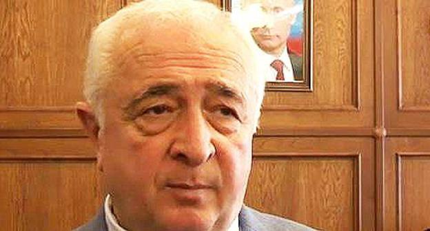 Ибрагим Казибеков. Фото: скриншот видео Youtube канала "Подробности"