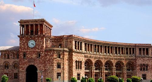 Здание правительства Армении. Фото: пресс-служба правительства Армении. http://www.gov.am