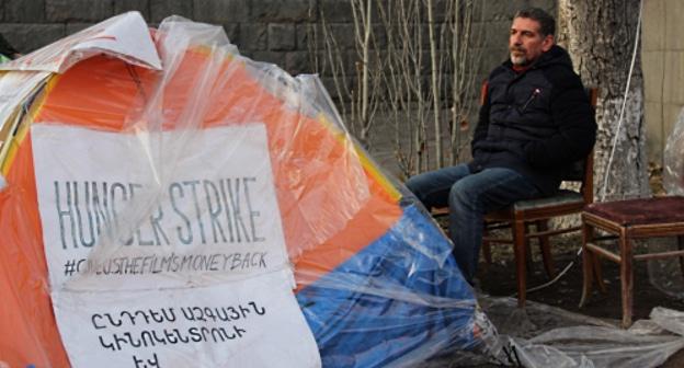Режиссер Ованнес Галстян. Фото: Тигран Петросян для "Кавказского узла".