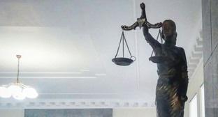 Статуя Фемиды в Ростовском областном суде. Фото Константина Волгина для "Кавказского узла"