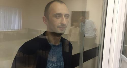 Михаил Ставостин в зале суда. Фото: Пресс-служба Комитета поддержки политзаключенного Михаила Савостина