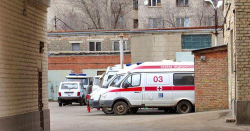 Машины скорой помощи в Астрахани. Фото Вячеслава Ященко для "Кавказского узла"