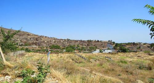 Приграничное село в Карабахе. Фото Алвард Григорян для "Кавказского узла"