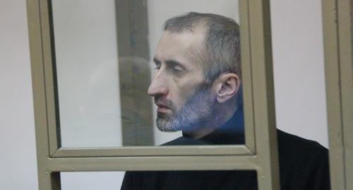 Аслан Яндиев в зале суда. Фото Константина Волгина для "Кавказского узла"
