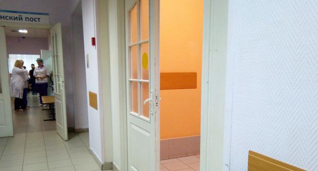 Коридор в поликлинике. Фото Нины Тумановой для "Кавказского узла"